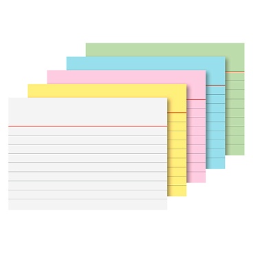 Карточки для картотеки Brunnen, линейка, 190 гр/м2, А7, 100 штук Белый - 17